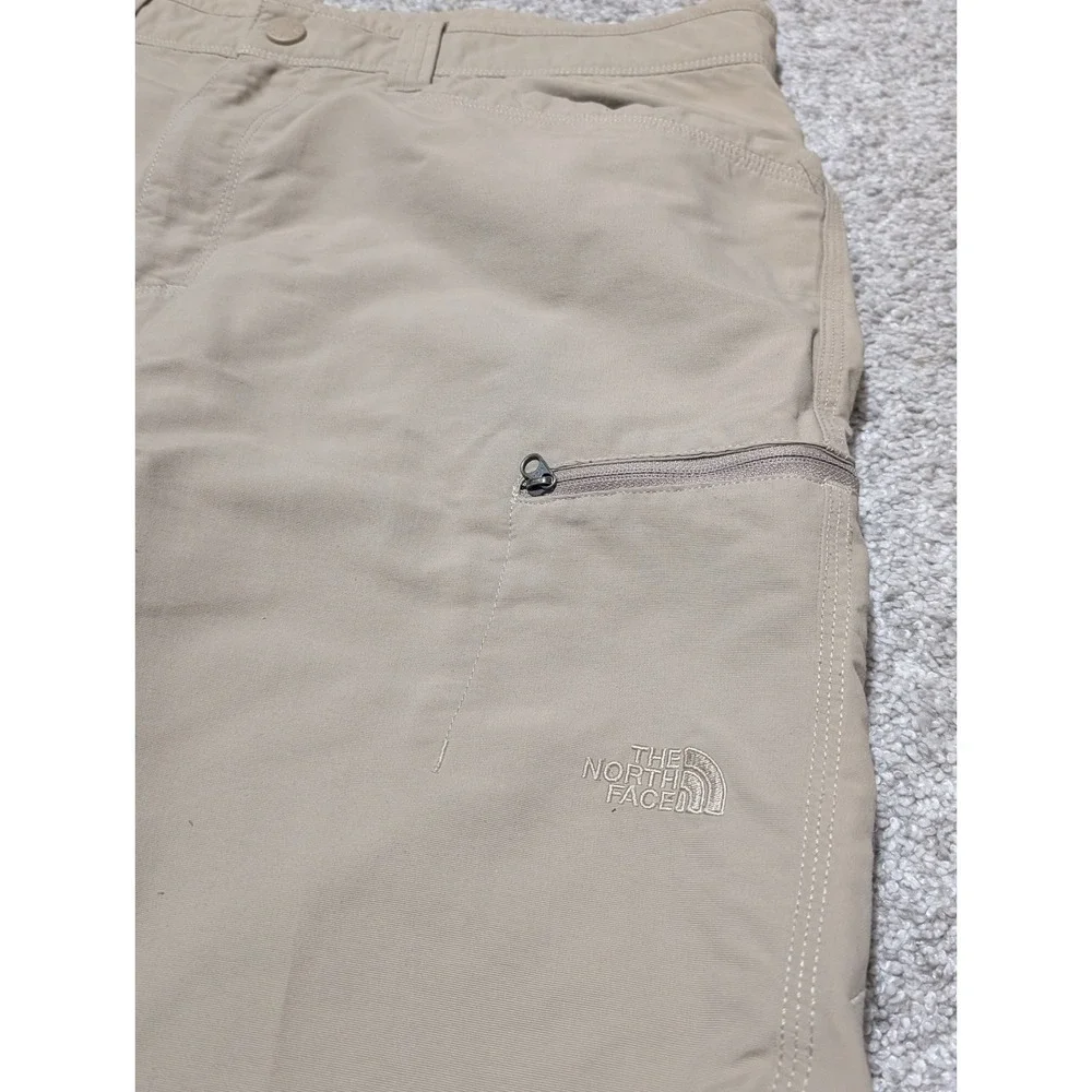 The North Face Hiking Pants Mens 36 Tan Paramount Straight Leg Nylon Outdoor